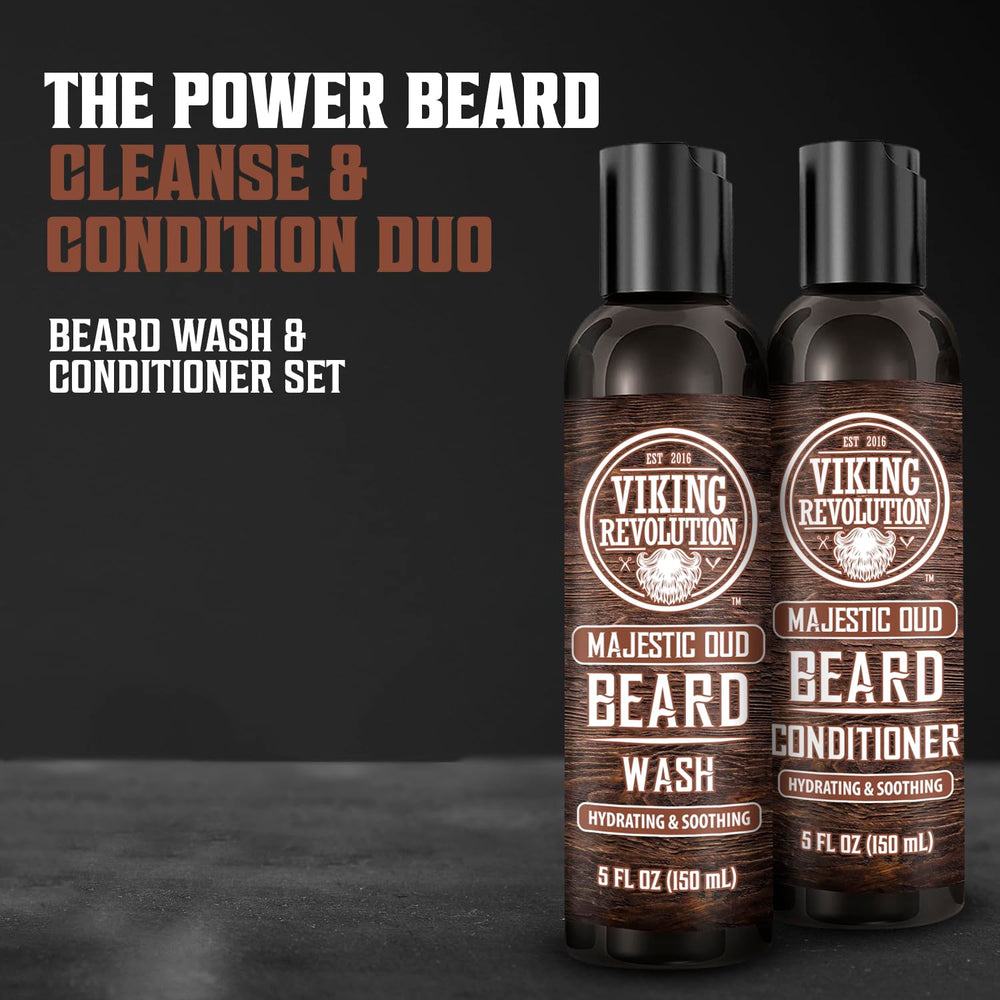 Acondicionador para barba en envase suaviza y nutre la barba