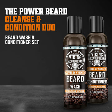 Acondicionador Viking Revolution para barba suaviza y facilita el peinado