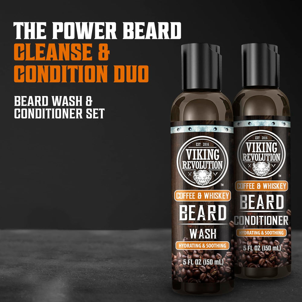 Acondicionador Viking Revolution para barba suaviza y facilita el peinado
