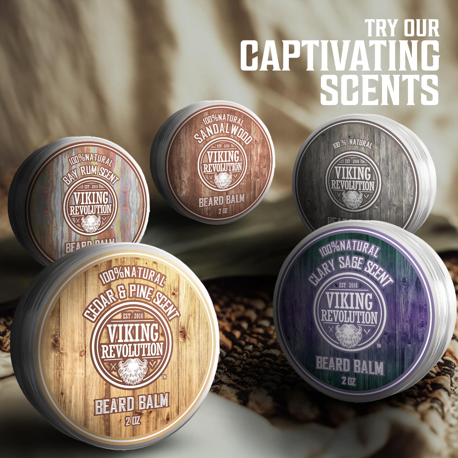Aceite de jojoba en el Bálsamo para barba Viking Revolution nutre la piel