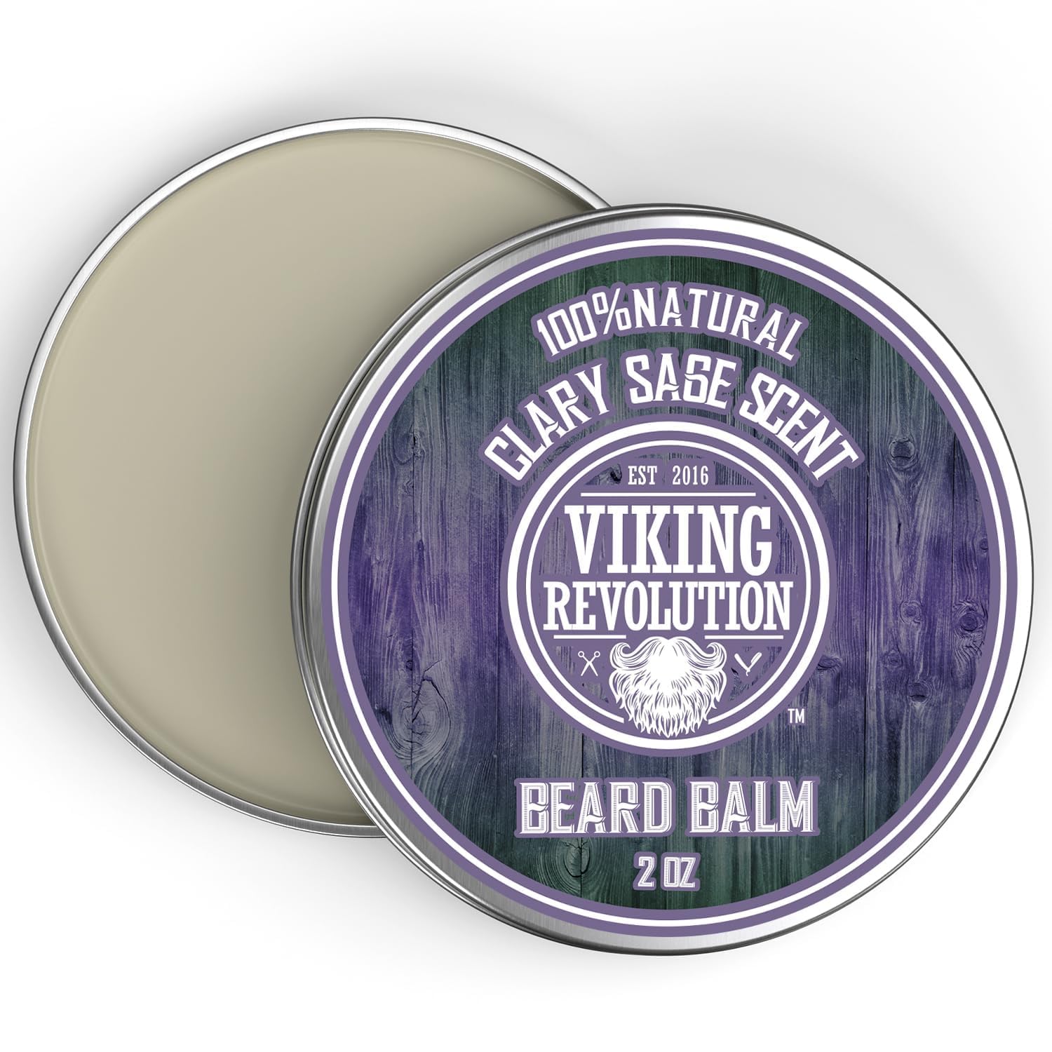 Manteca de mango en el Bálsamo para barba Viking Revolution suaviza la barba