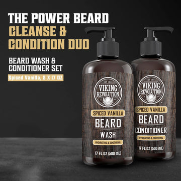 Acondicionador para barba Viking Revolution suaviza y facilita el peinado
