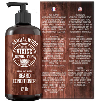Viking Revolution Barba Brillo natural y aspecto cuidado.