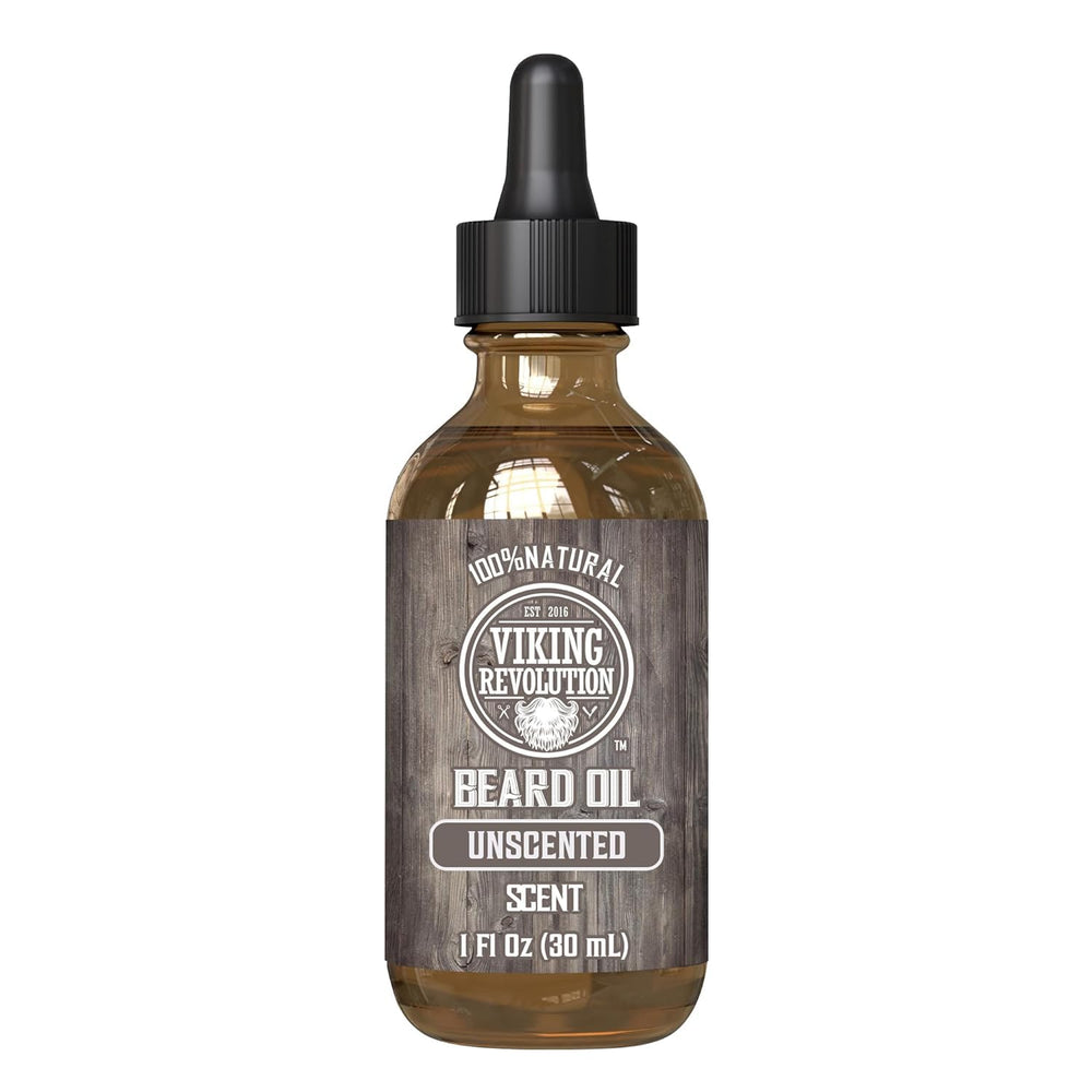 Viking Revolution cuidado masculino con aceite para barba sin irritación