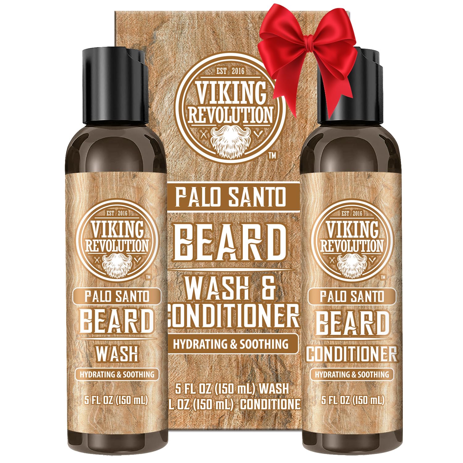 Viking Revolution Barba Lavado: vertido de la botella para limpieza suave