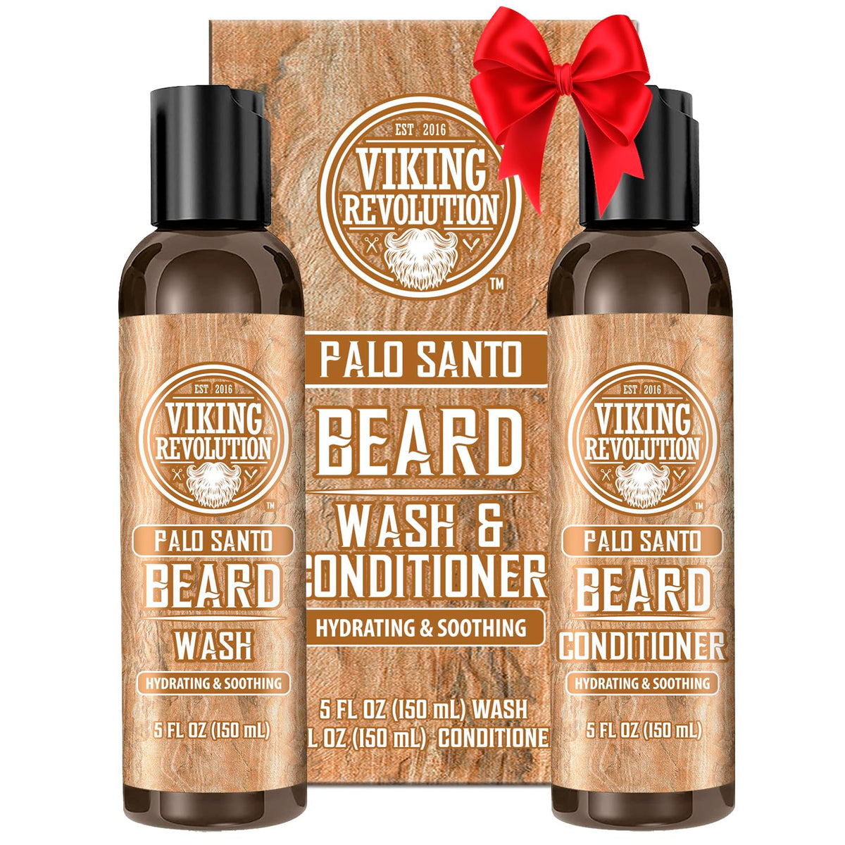 Viking Revolution Barba Lavado: vertido de la botella para limpieza suave