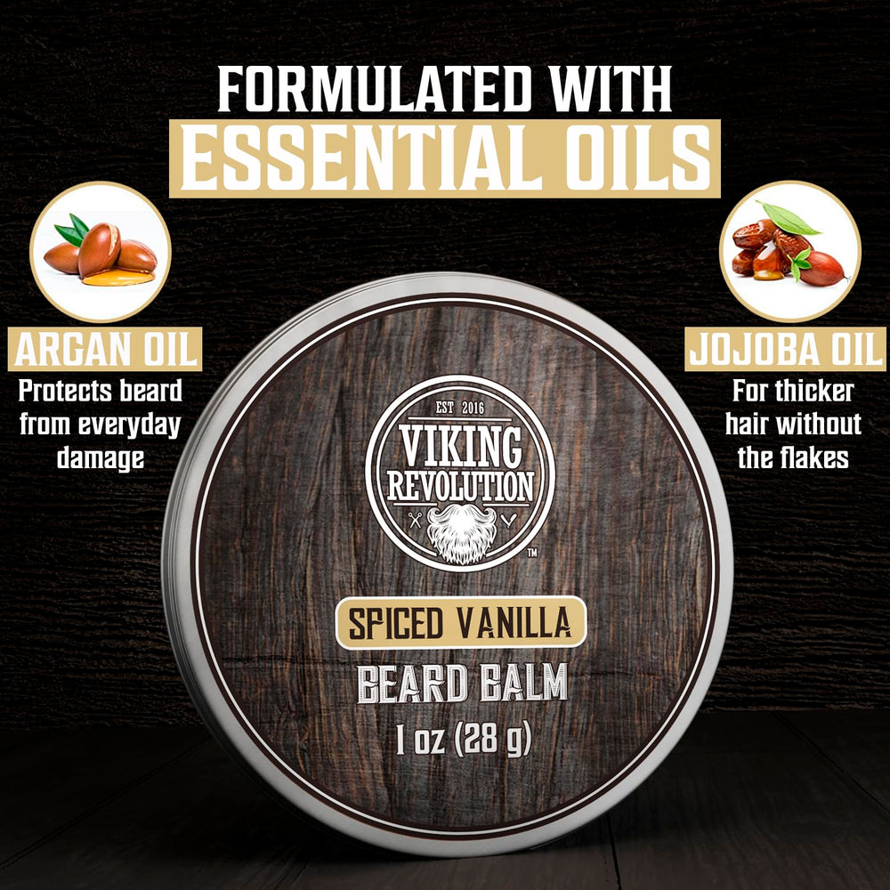 Viking Revolution Baume Barbe Variété Oud Majestueux: parfum riche et barbe bien modelée.