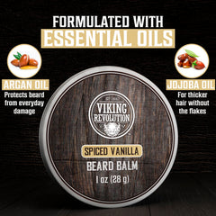Viking Revolution Baume Barbe Variété Oud Majestueux: parfum riche et barbe bien modelée.