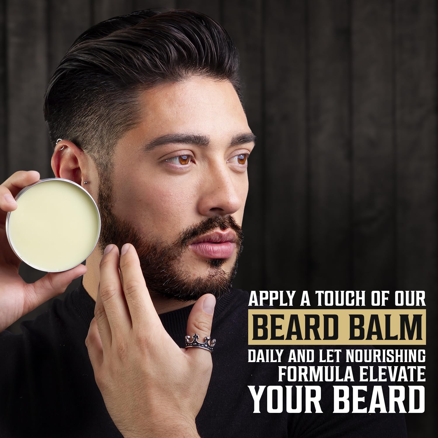 Viking Revolution Baume Barbe Variété Emballage pratique et rangement facile.