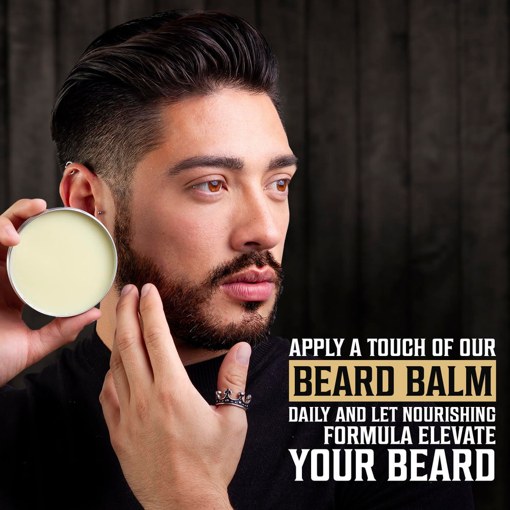 Viking Revolution Baume Barbe Variété Emballage pratique et rangement facile.