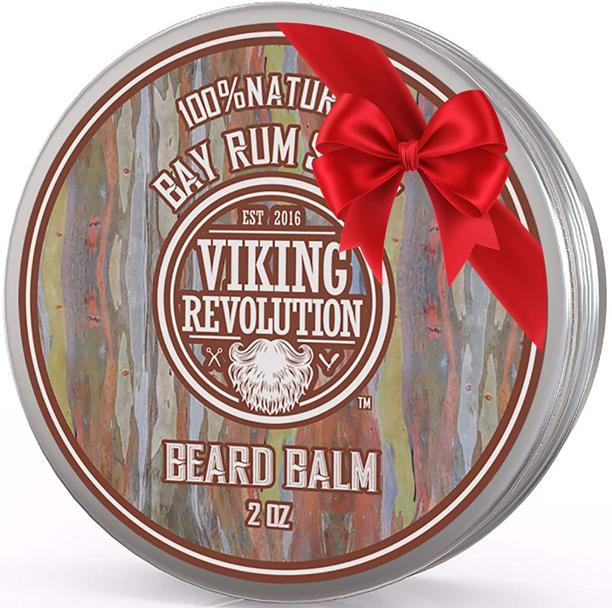 Viking Revolution bálsamo Bay Rum para barba, suaviza y da forma.