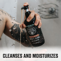 Viking Revolution: champú con biotina en botella para mayor densidad.
