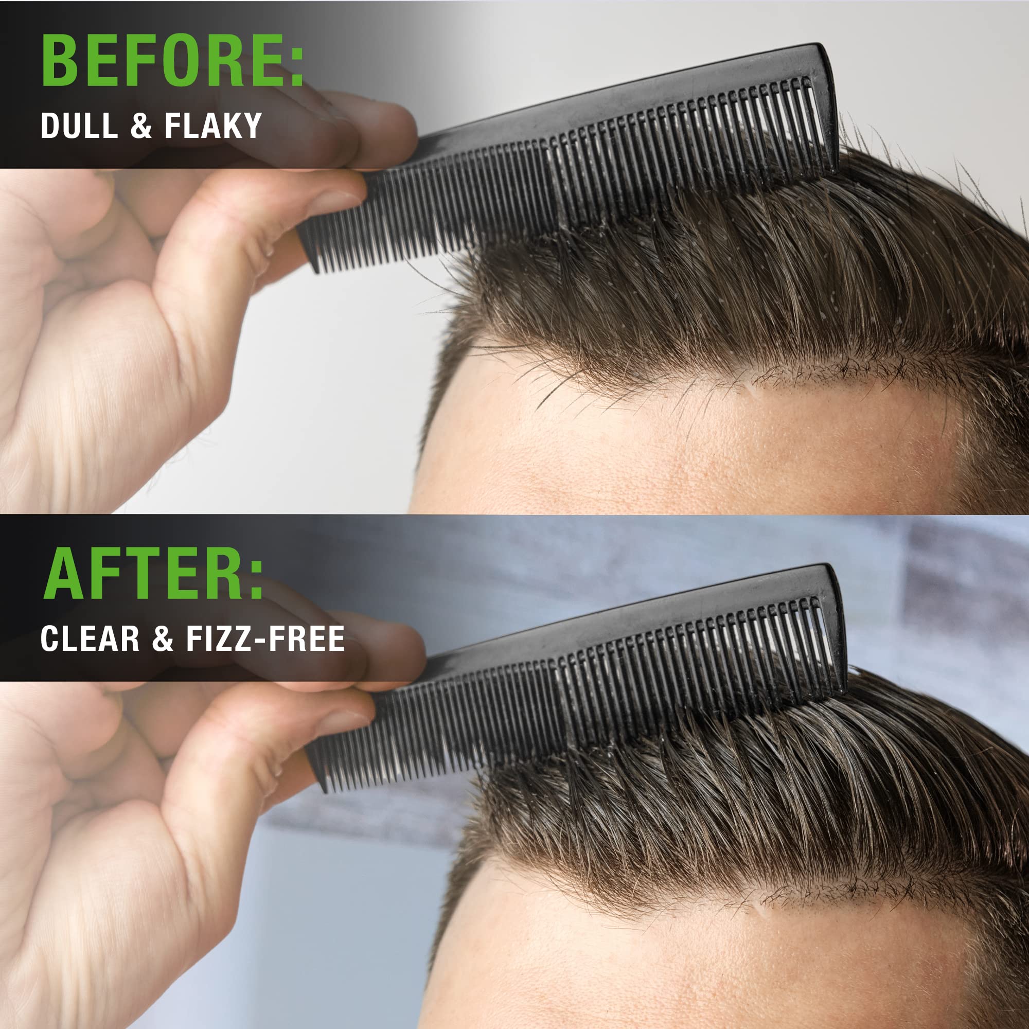 Cabello lavado con Viking Revolution para brillo saludable