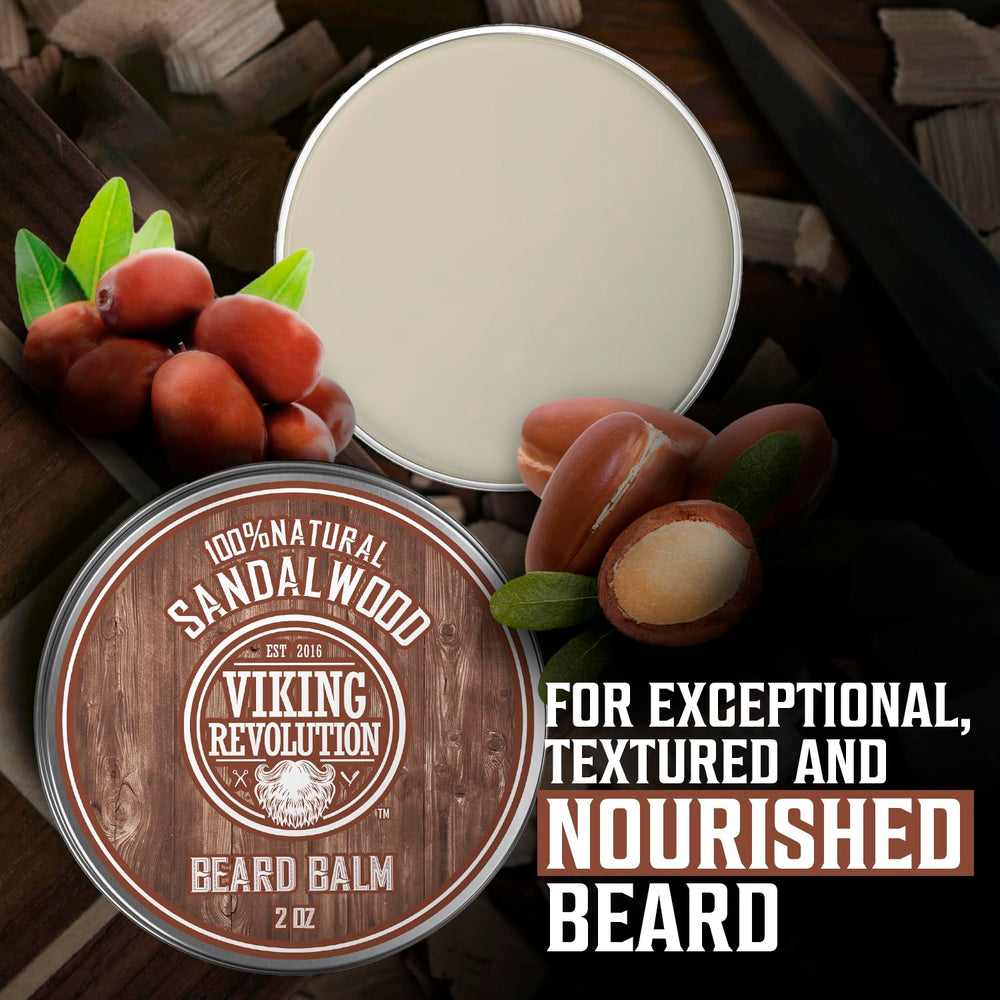 Cera de abejas de Viking Revolution para barba, fijación suave