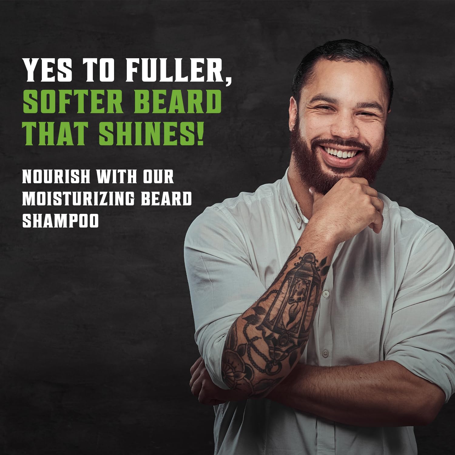Viking Revolution champú barba aceite de oliva para nutrición diaria