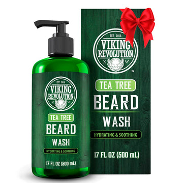 Viking Revolution champú barba árbol de te para suavidad y limpieza diaria