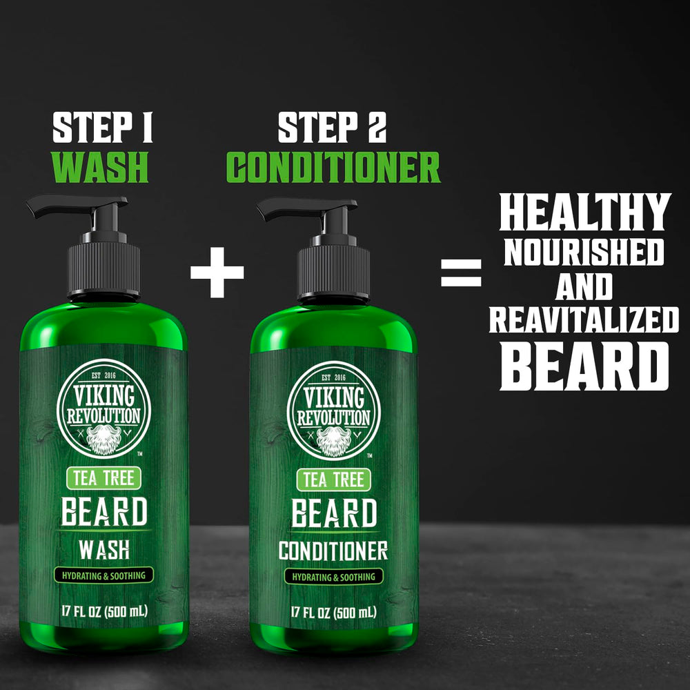 Viking Revolution champú barba cuidado diario para menos irritación
