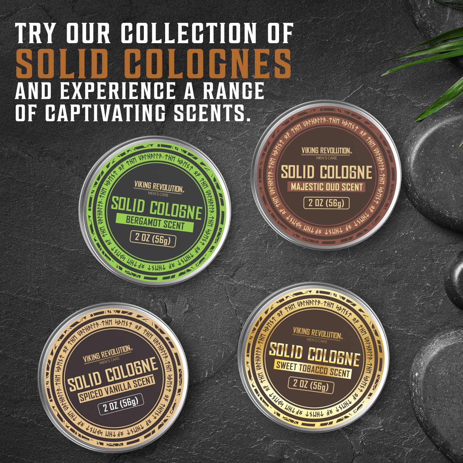 Regalo práctico para hombres, el aroma de Viking Revolution.
