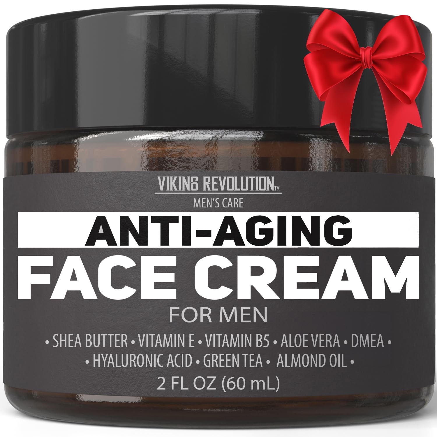 Cremas Viking Revolution: crema antiedad para hombre en frasco, piel más suave.