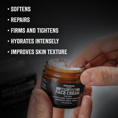 Crema para ojos de Viking Revolution, combate ojeras y bolsas en uso diario.