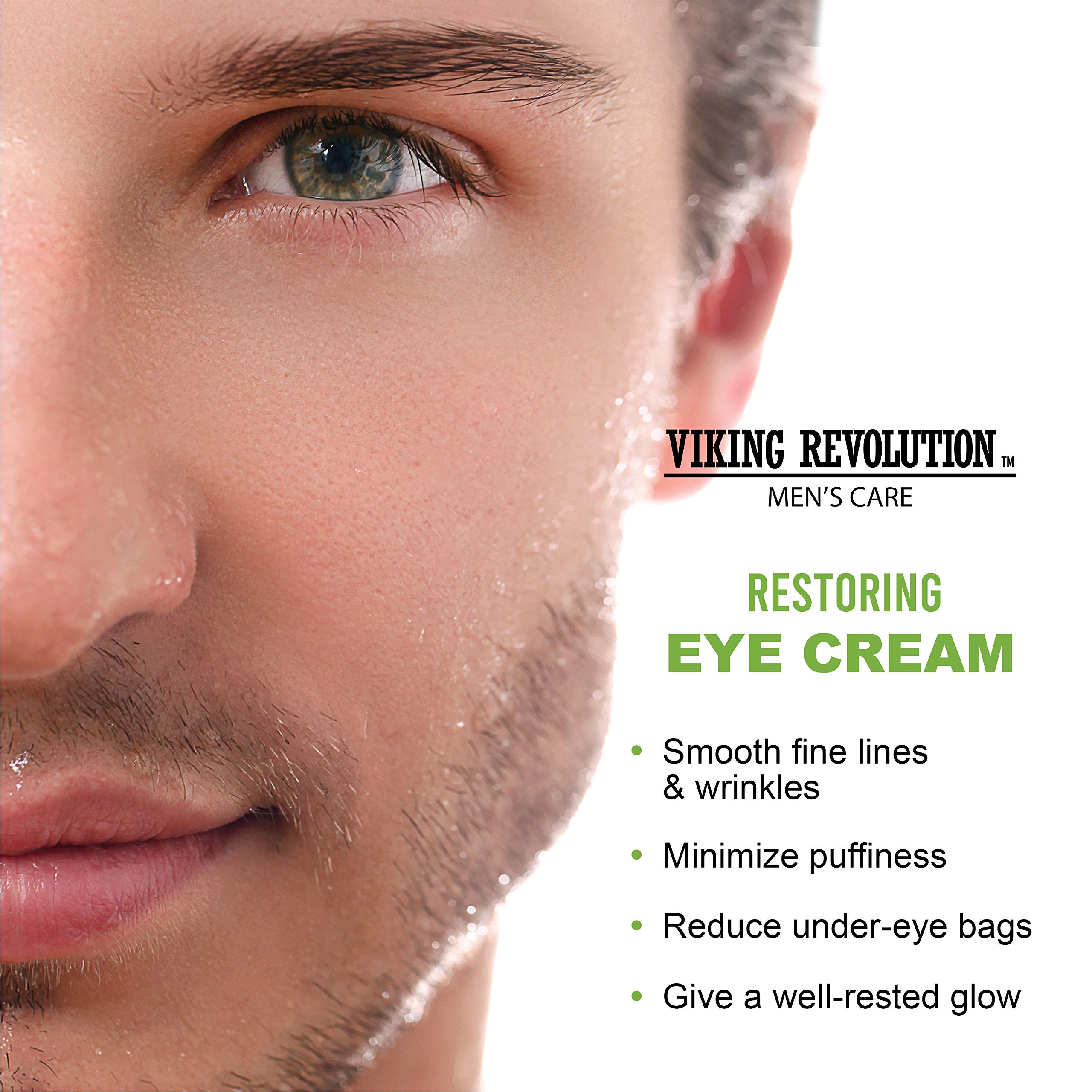 Viking Revolution Crema Ojos Antienvejecimiento para líneas finas y tono más luminoso.