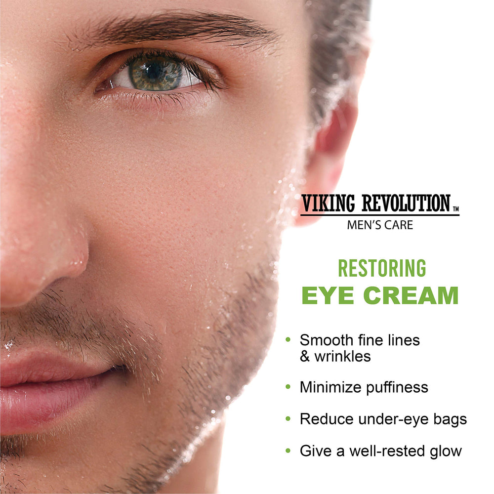 Viking Revolution Crema Ojos Antienvejecimiento para líneas finas y tono más luminoso.