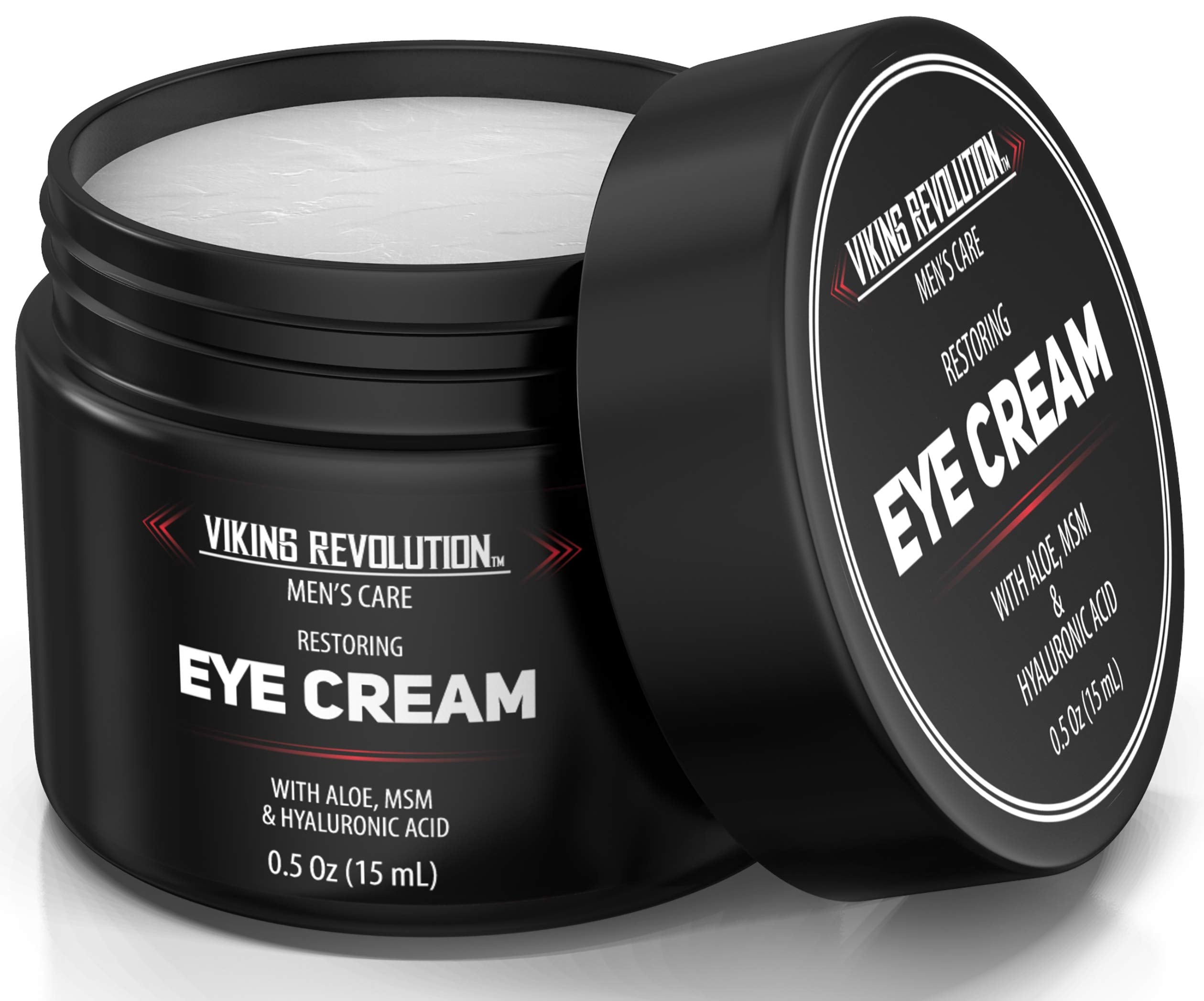 Viking Revolution Crema Ojos Textura Suave que se absorbe rápido para uso diario.