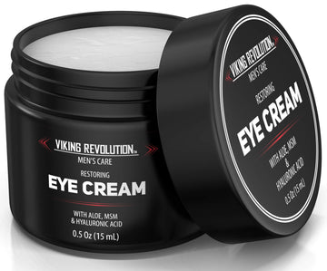Viking Revolution Crema Ojos Textura Suave que se absorbe rápido para uso diario.