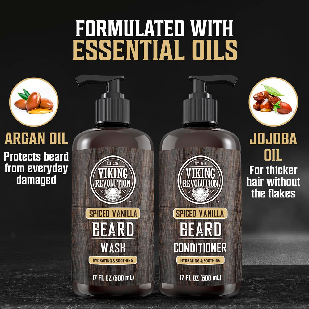Cuidado de piel y barba con Viking Revolution reduce la irritación