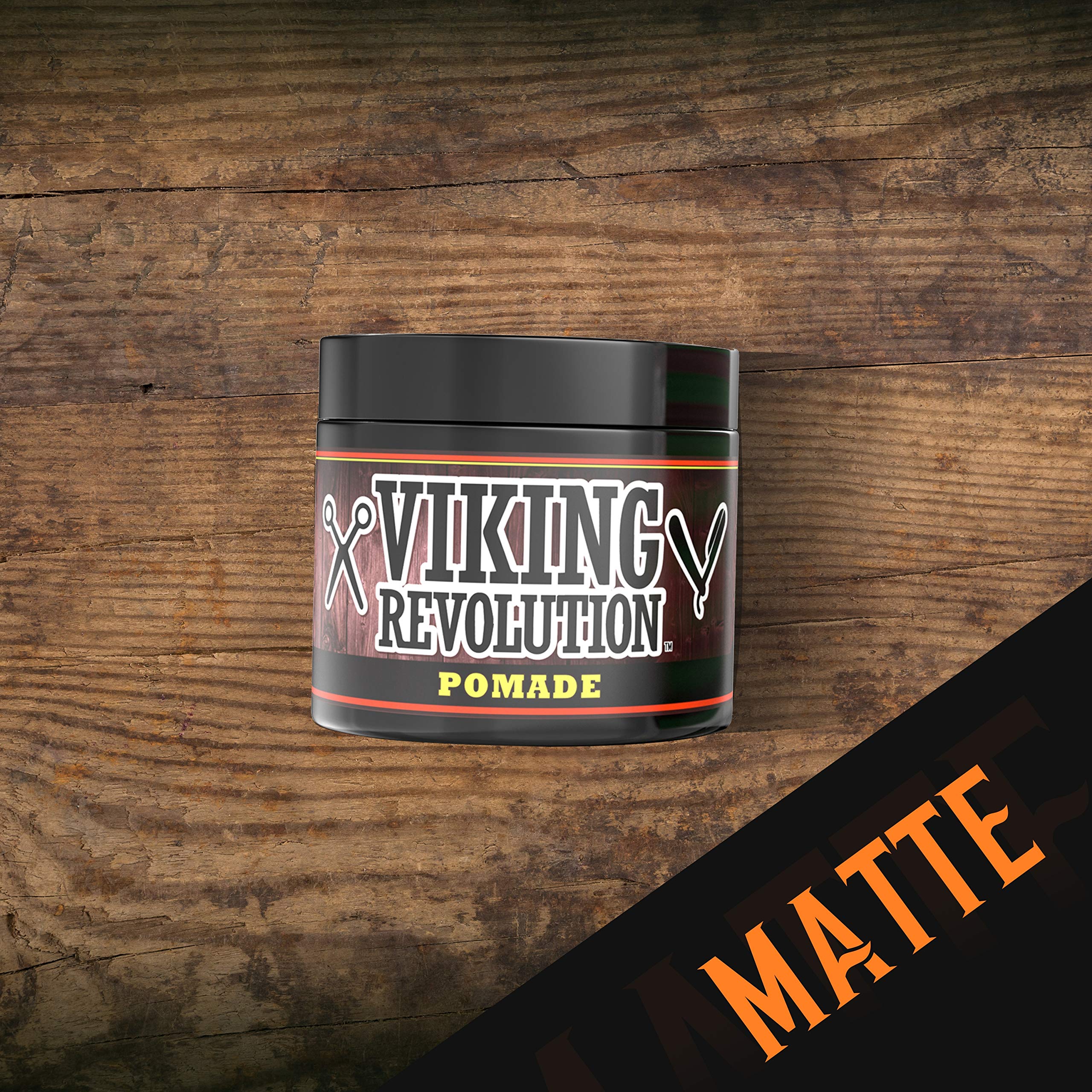 Viking Revolution Hair Pomade wash-out highlights water-based easy rinsing