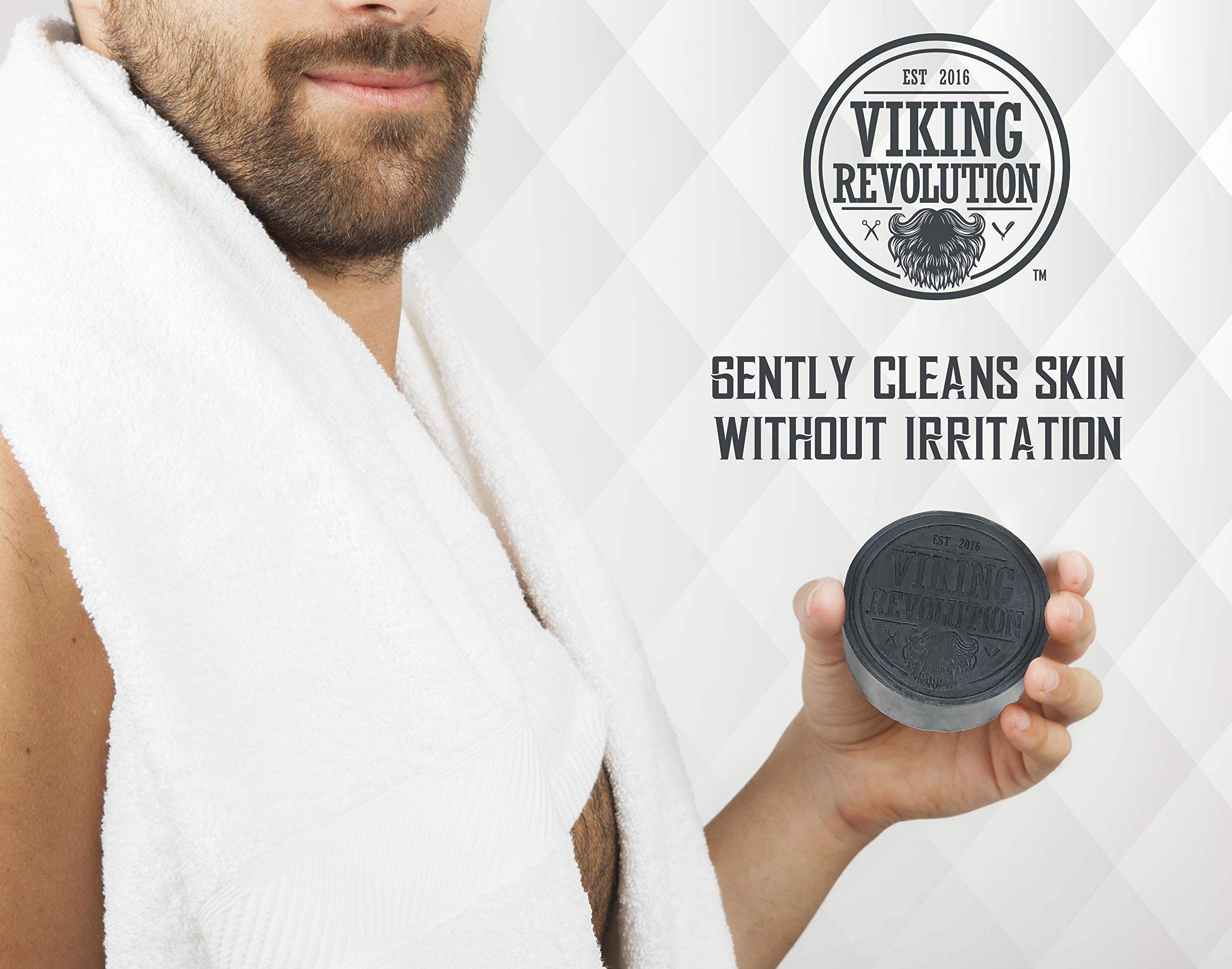 Barra de carbón activado de Viking Revolution para cuerpo.