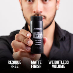 Viking Revolution polvo de estilo para cabello hombre: añade volumen ligero y natural.