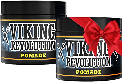 Pomada Viking Revolution firmeza y brillo alto para peinado duradero