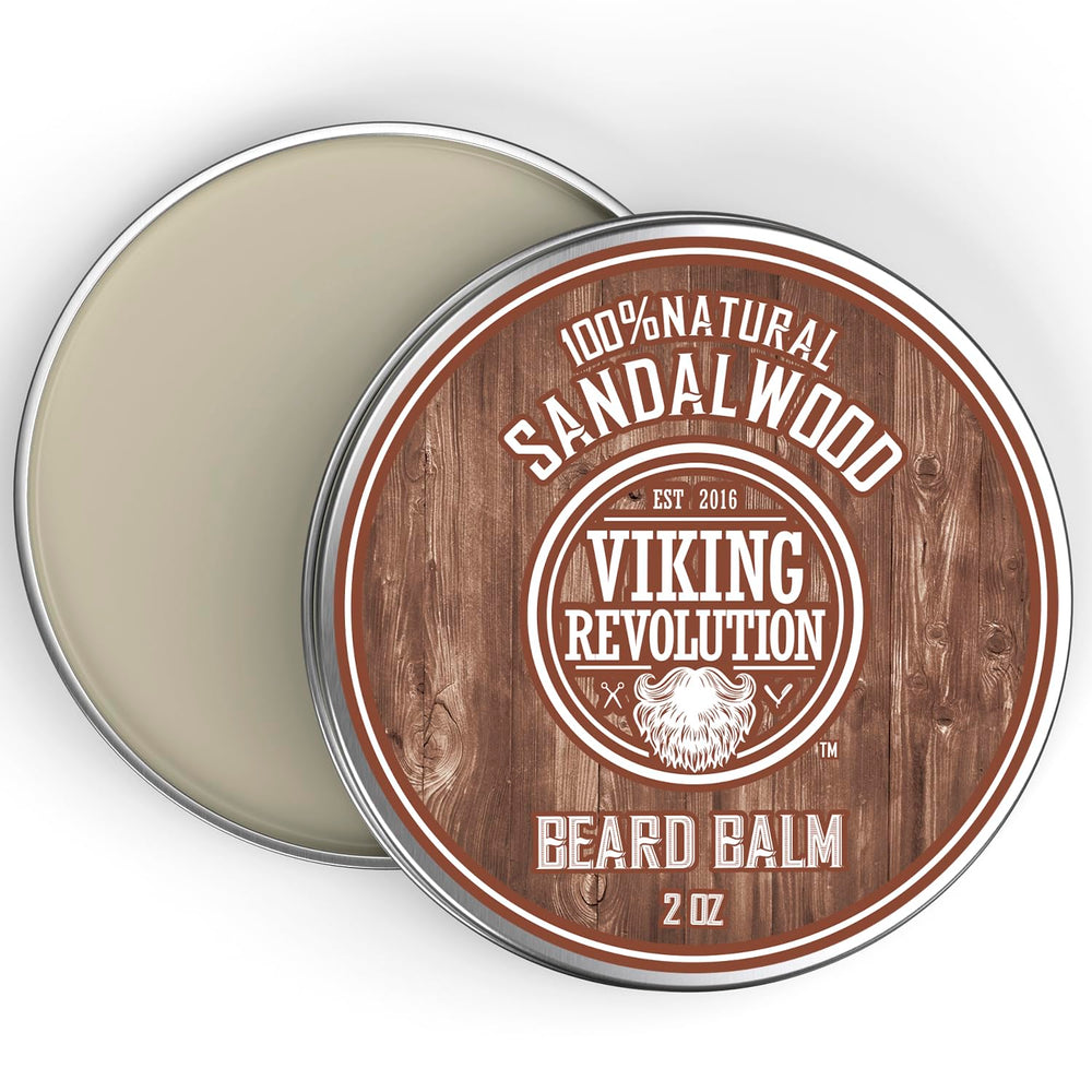 Presentación 2 onzas Viking Revolution bálsamo para barba, lista para usar