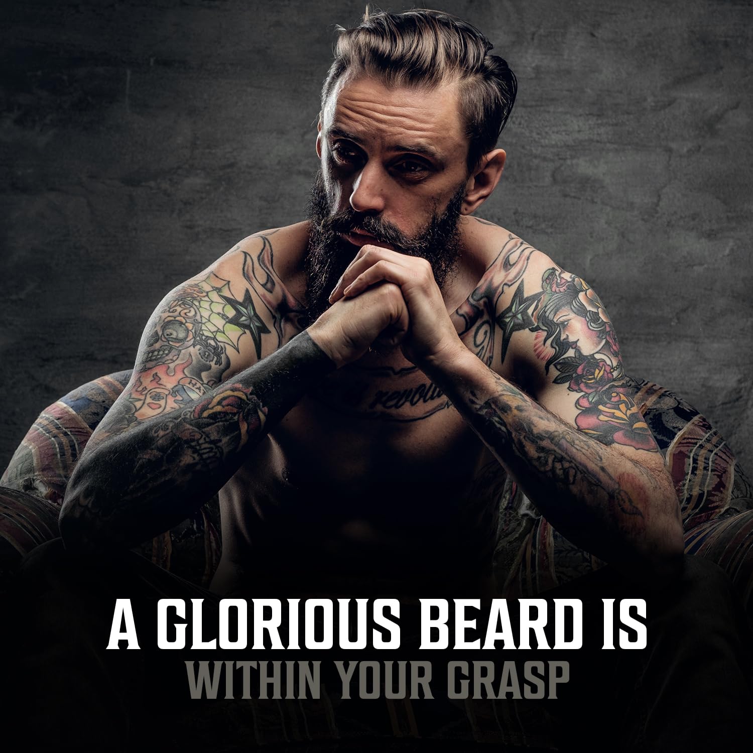 Viking Revolution uso diario del aceite para barba para un cuidado constante