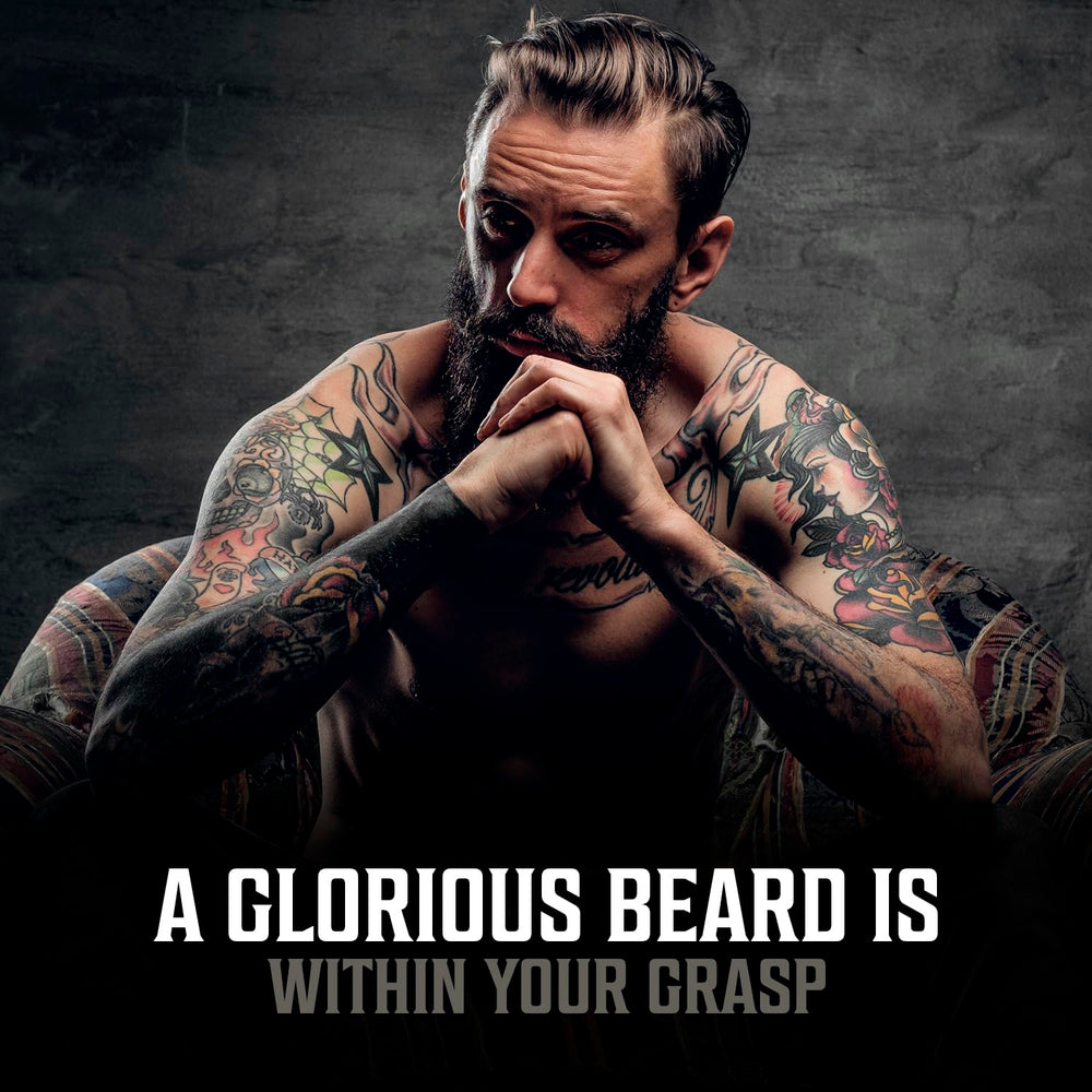 Viking Revolution uso diario del aceite para barba para un cuidado constante
