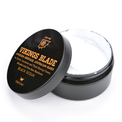Vikings Blade espuma que se evapora rápidamente, dejando una capa deslizante para mayor control.