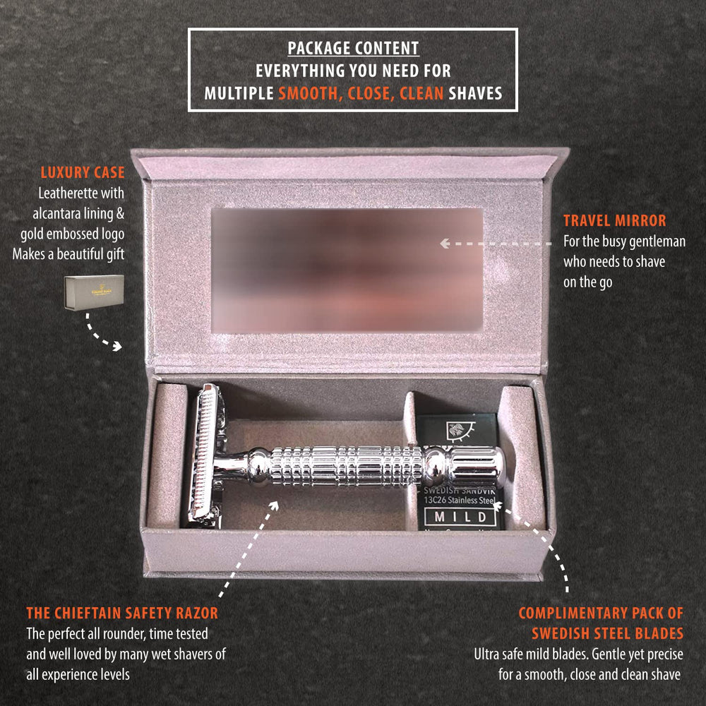 Vikings Blade The Chieftain luxury case for premium gifting and storage.