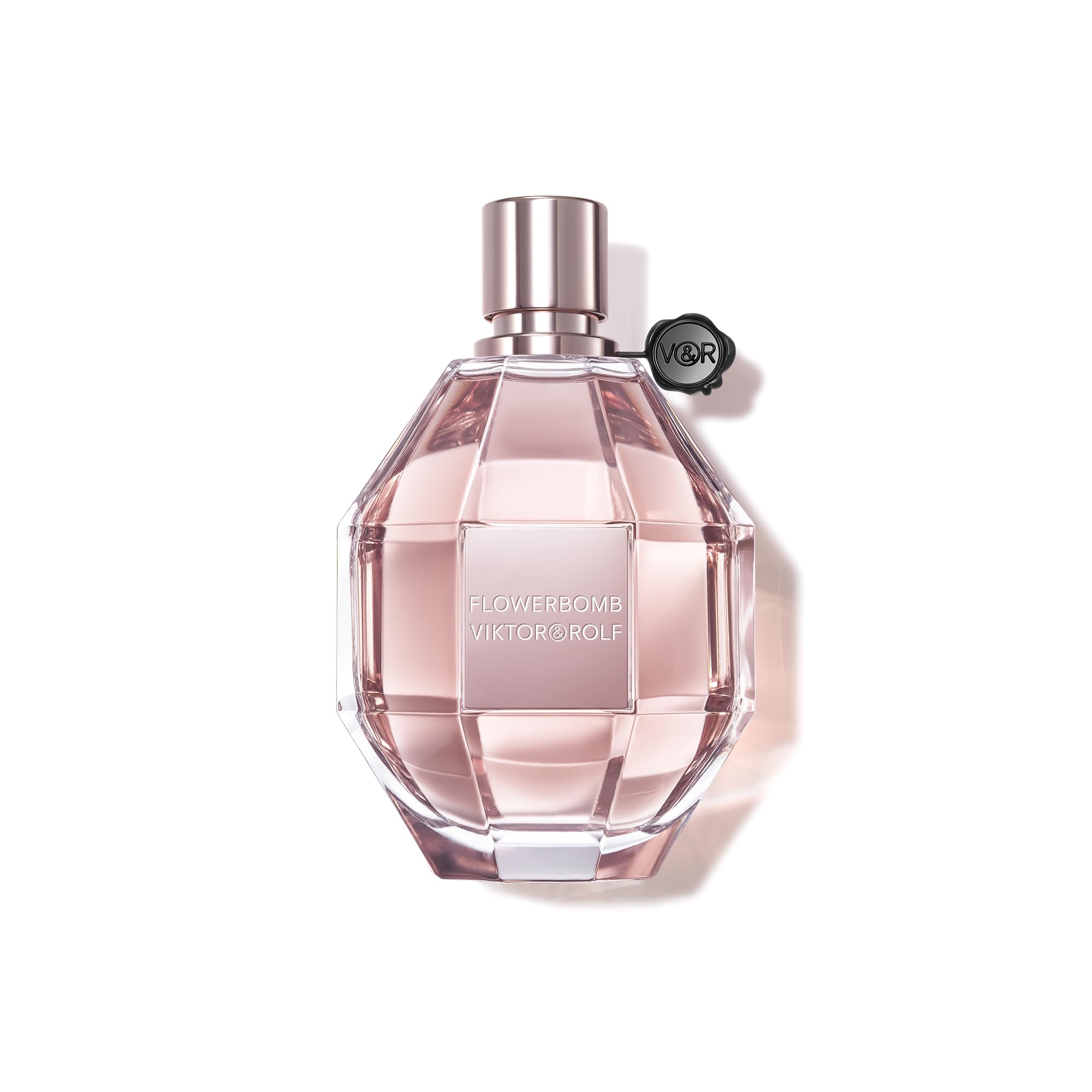 Viktor&Rolf Flowerbomb: botella elegante para un aroma icónico y sofisticado.
