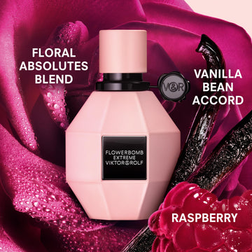 Aplicación en cuello de Viktor&Rolf Flowerbomb Extreme para proyección duradera.
