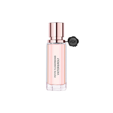 Viktor&Rolf Flowerbomb, frasco rosa, aroma envolvente para ocasiones especiales.