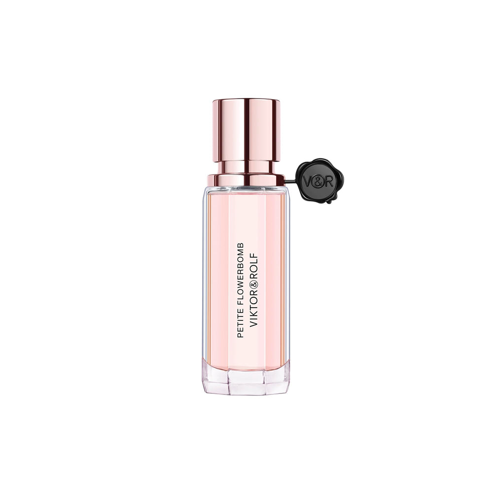 Viktor&Rolf Flowerbomb, frasco rosa, aroma envolvente para ocasiones especiales.