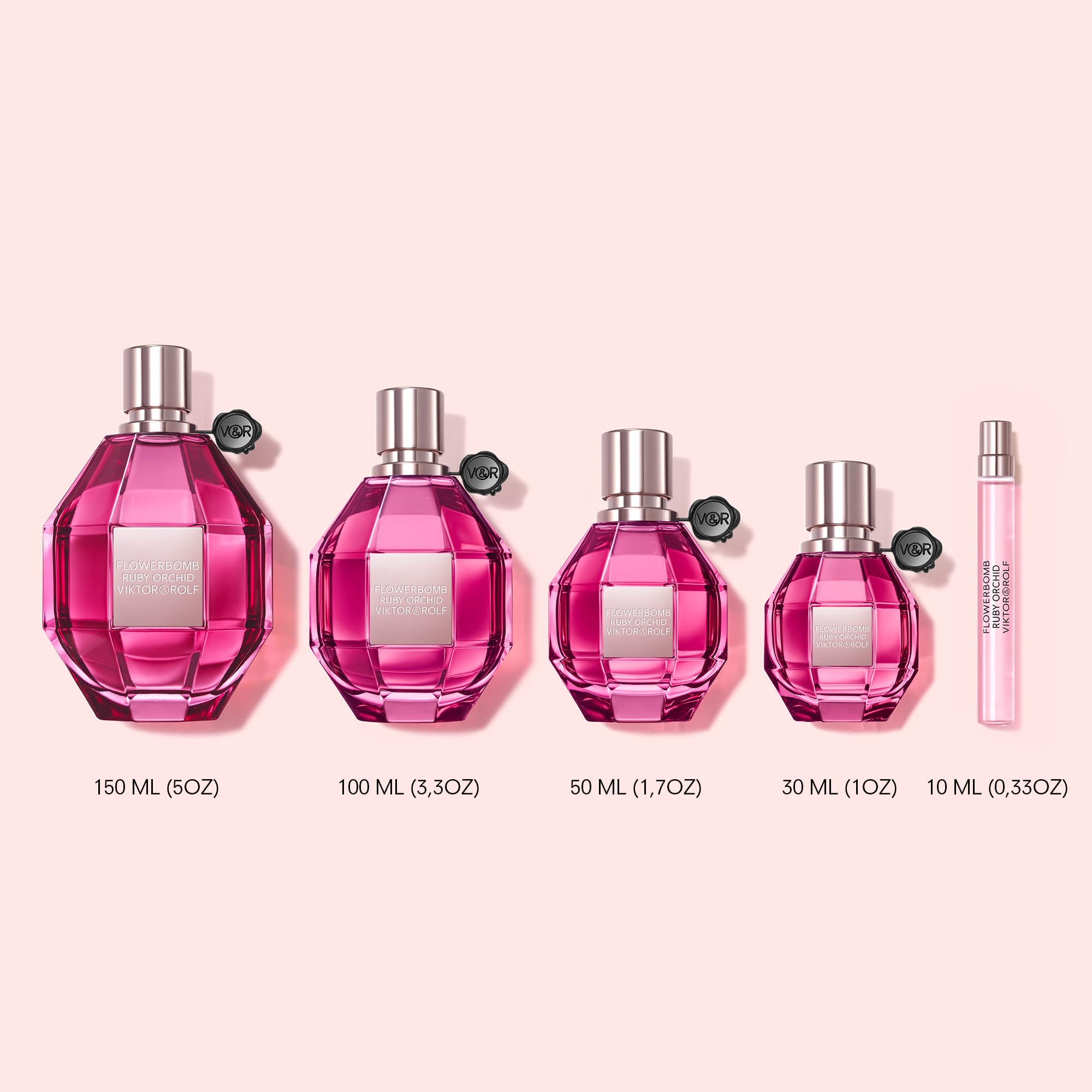 Puntos de pulso para aplicar Flowerbomb Ruby Orchid, mayor duración a lo largo del día.