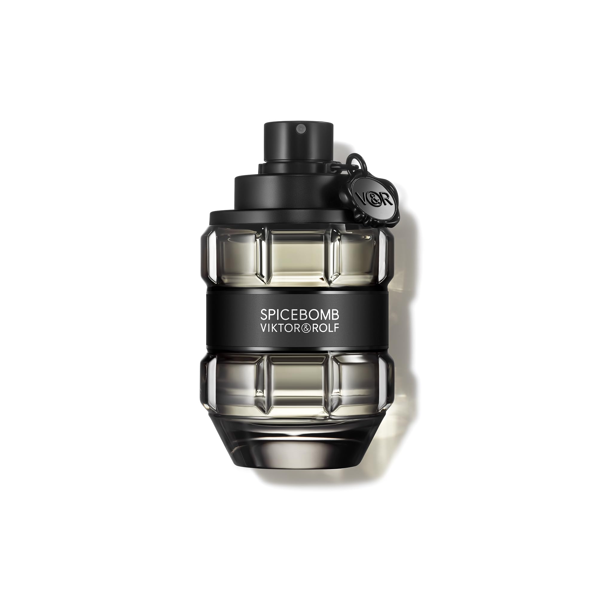 Viktor & Rolf Spicebomb, botella-diseño, aporta presencia intensa para salidas nocturnas.