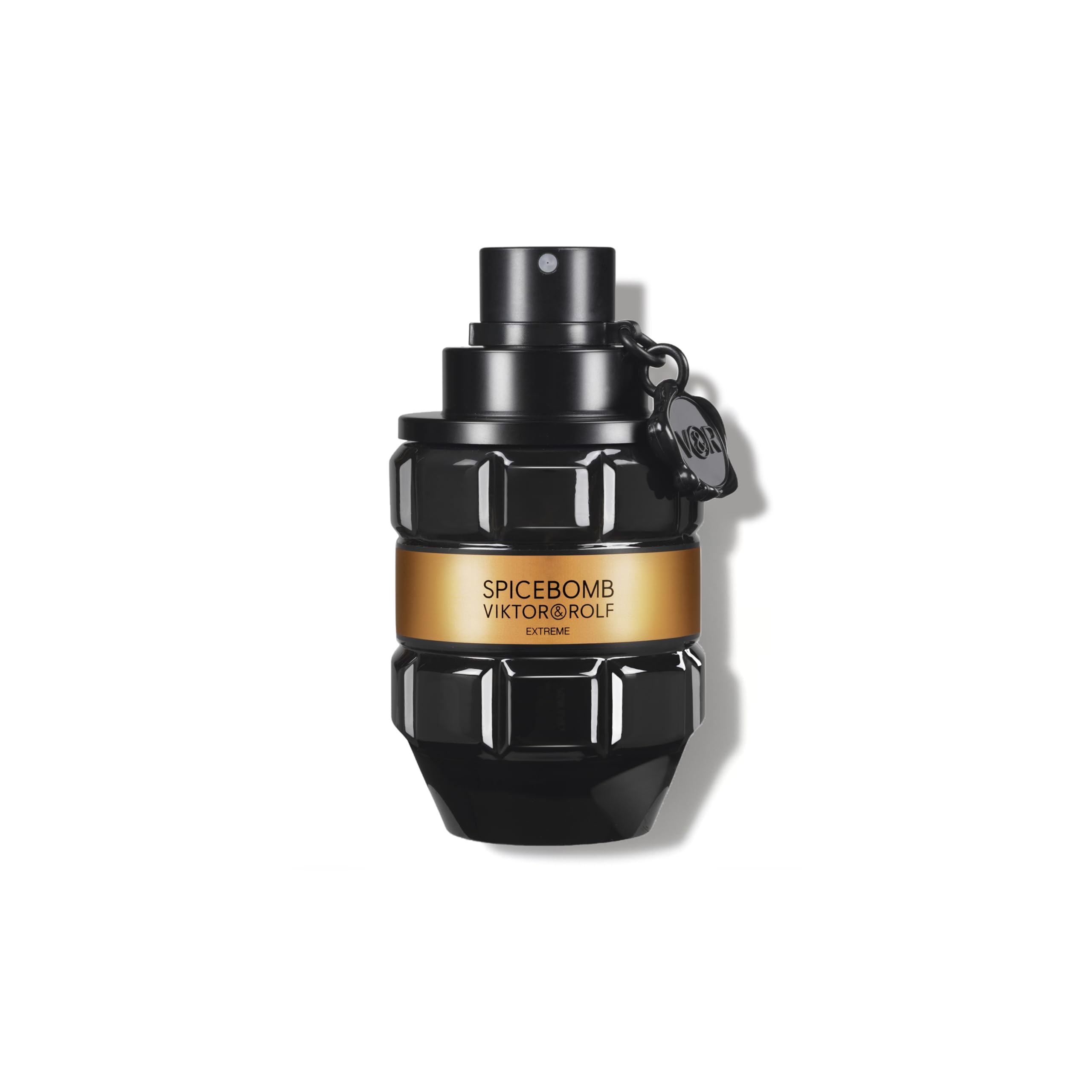 Viktor&Rolf Spicebomb Extreme frasco elegante, aroma intenso para ocasiones nocturnas.