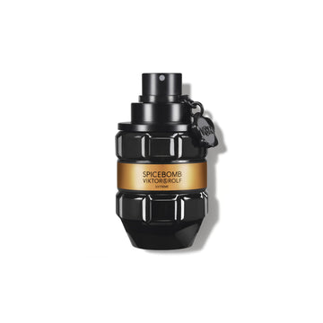 Viktor&Rolf Spicebomb Extreme frasco elegante, aroma intenso para ocasiones nocturnas.