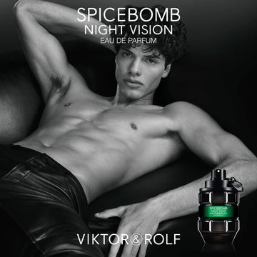 Viktor&Rolf Spicebomb Nightvision, envase: diseño ergonómico para manejo cómodo.
