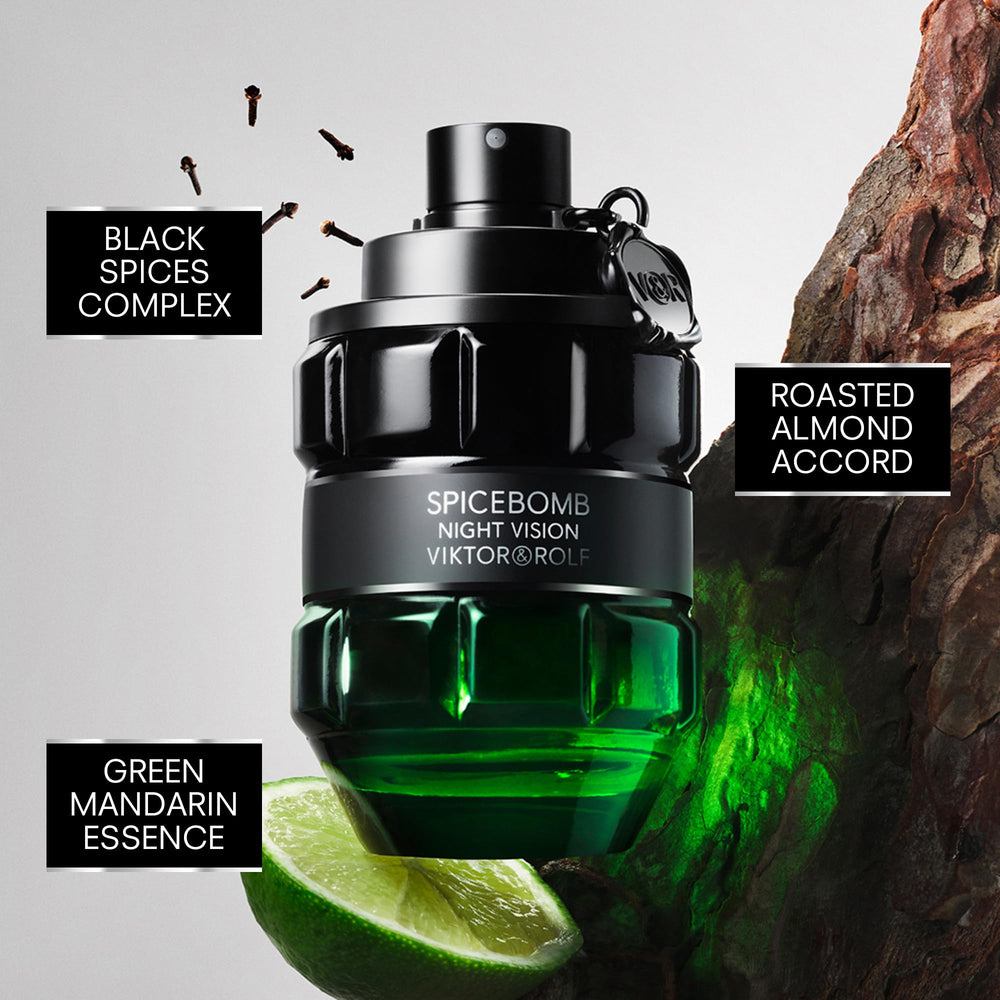 Viktor&Rolf Spicebomb Nightvision: estuche atractivo para regalo y transporte seguro