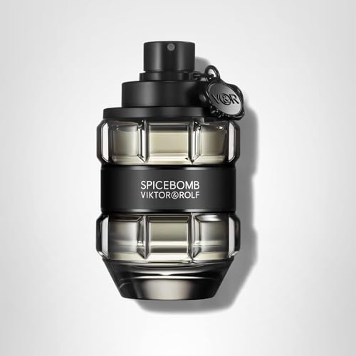 Viktor & Rolf Spicebomb, spray-intensidad, aroma especiado para uso diario con presencia.