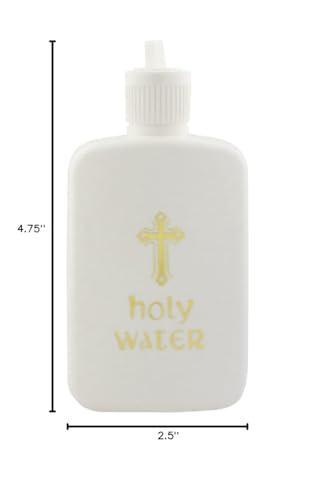 Botella de 4 onzas de Village Gift Importers, portátil para bendiciones en casa y viaje.
